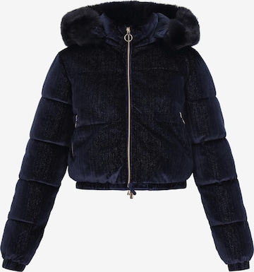 Veste d’hiver CHUBBA en bleu : devant