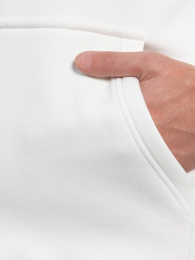 Smilodox Ilyas Blank Basic Hoodie in S in creme, Produktansicht