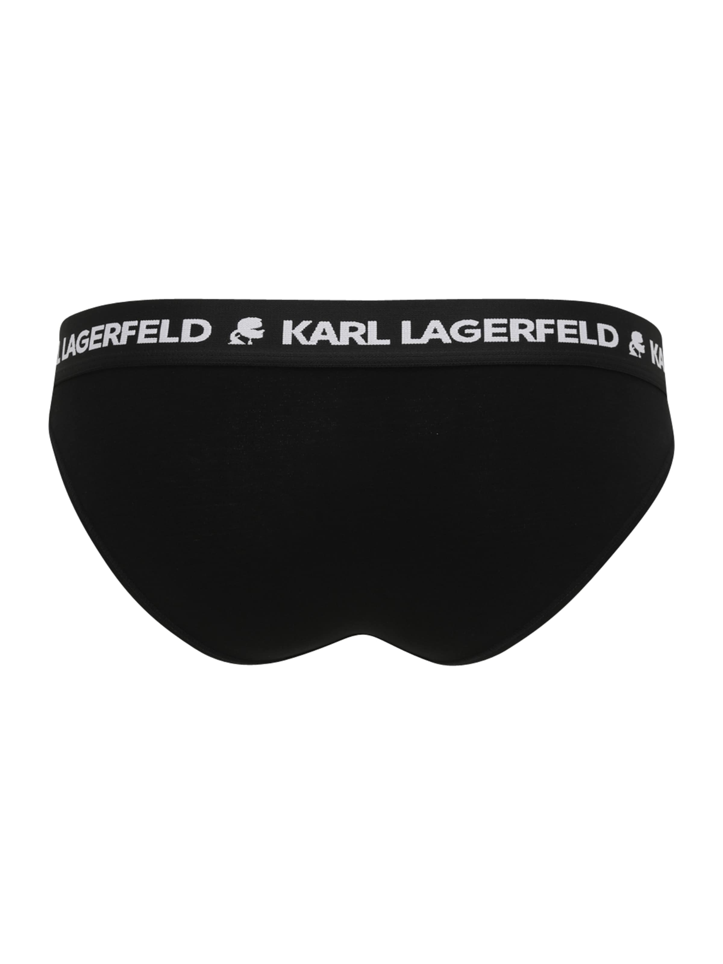 Karl Lagerfeld Slip - fekete