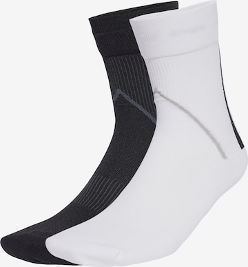 juoda ADIDAS ORIGINALS Kojinės 'Techy Crew 2 Pairs': priekis