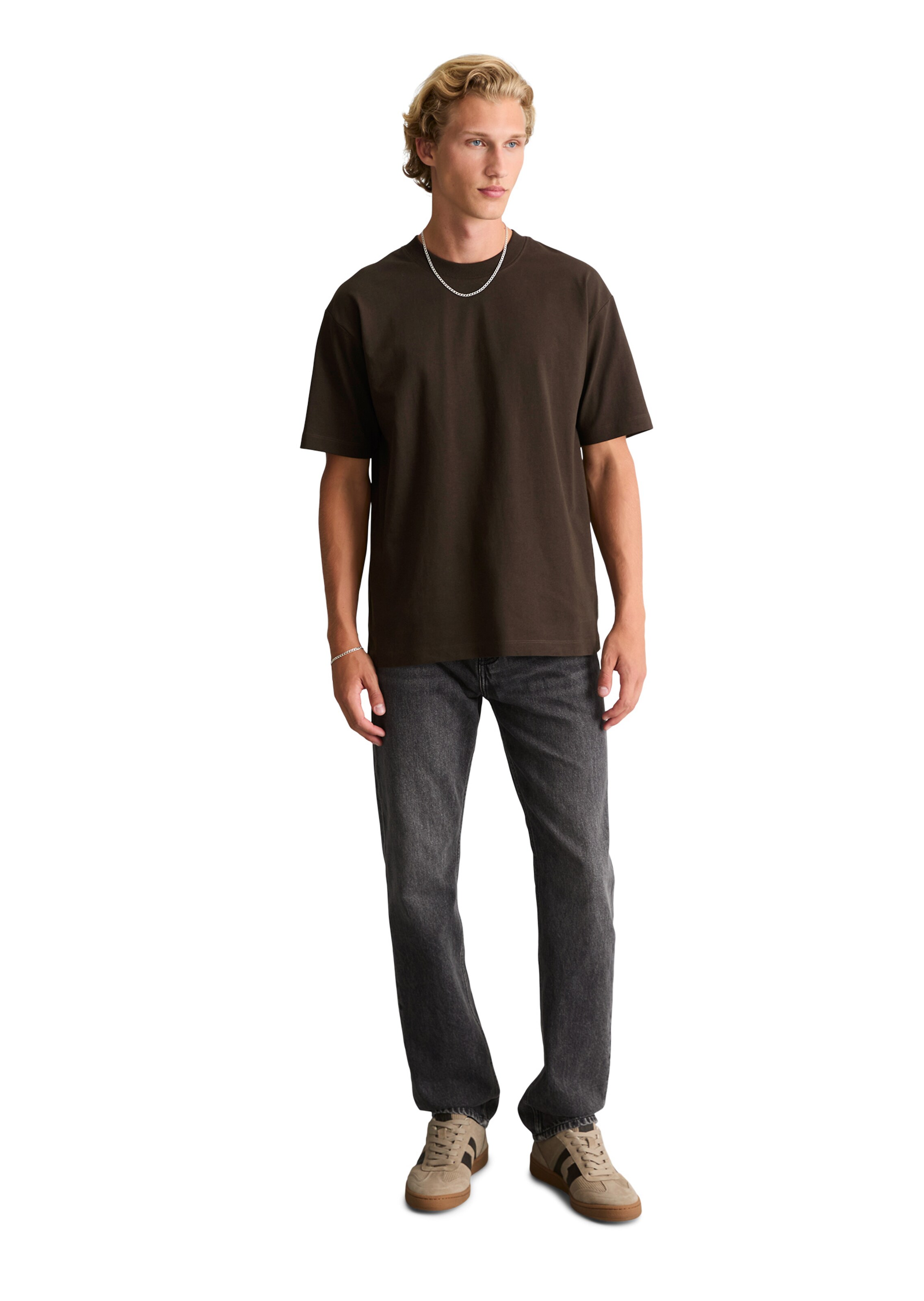 T-Shirt Marc O'Polo DENIM en marron