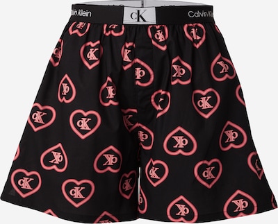 Calvin Klein Underwear Pidžamas bikses, krāsa - rozā / melns / balts, Preces skats