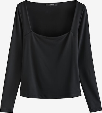 juoda Next Marškinėliai: priekis