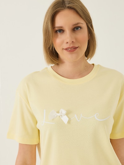Bianco Lucci Shirt in Light yellow / White, Item view