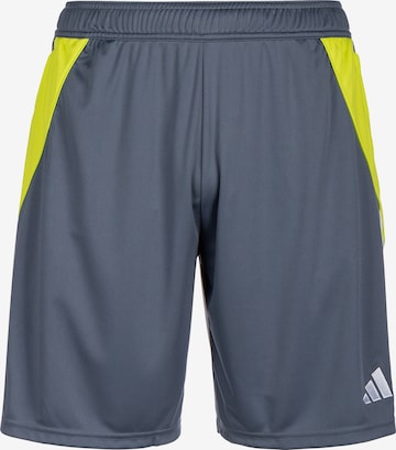 regular Pantaloni sportivi 'Tiro 24' di ADIDAS PERFORMANCE in grigio: frontale