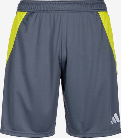 ADIDAS PERFORMANCE Workout Pants 'Tiro 24' in Yellow / Grey, Item view