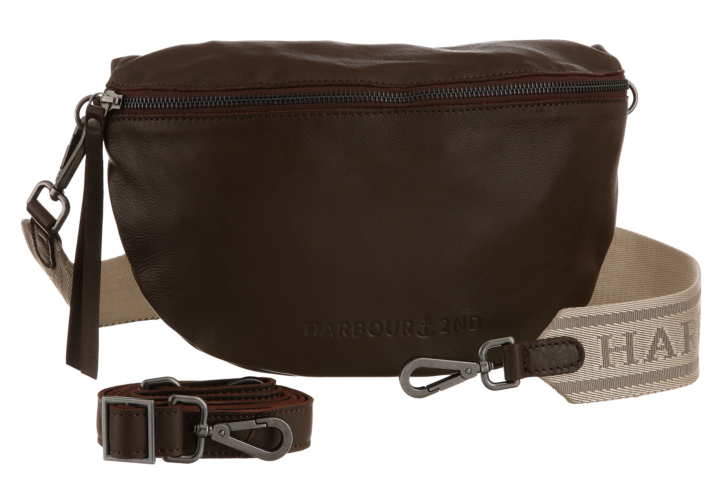 Harbour 2nd Heuptas in Bruin: voorkant