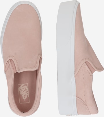 Light pink 2025 vans slides