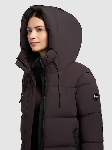 khujo Winterjas 'Drown' in Lila