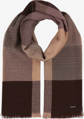 bugatti Scarf in Brown: front
