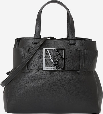 ARMANI EXCHANGE - Bolso de mano 'Susie' en negro: frente