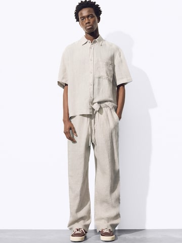 Pull&Bear Baggy Nadrág - bézs