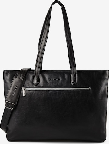 Sac bandoulière Plevier en noir : devant