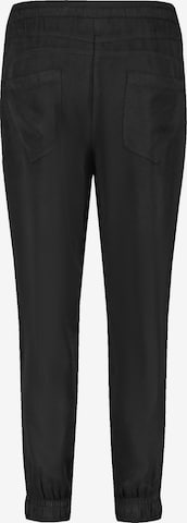 TAIFUN Tapered Pants in Black