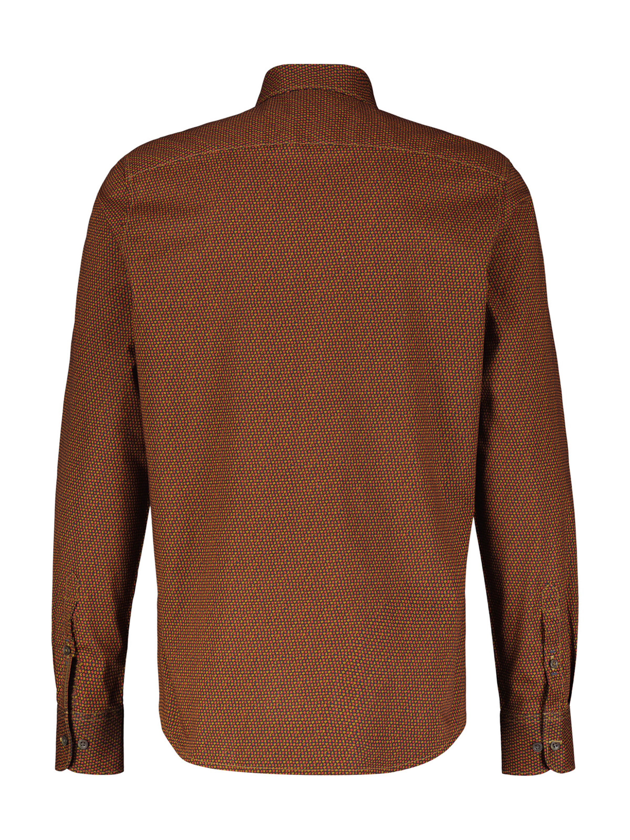 LERROS Regular fit Overhemd in Bruin