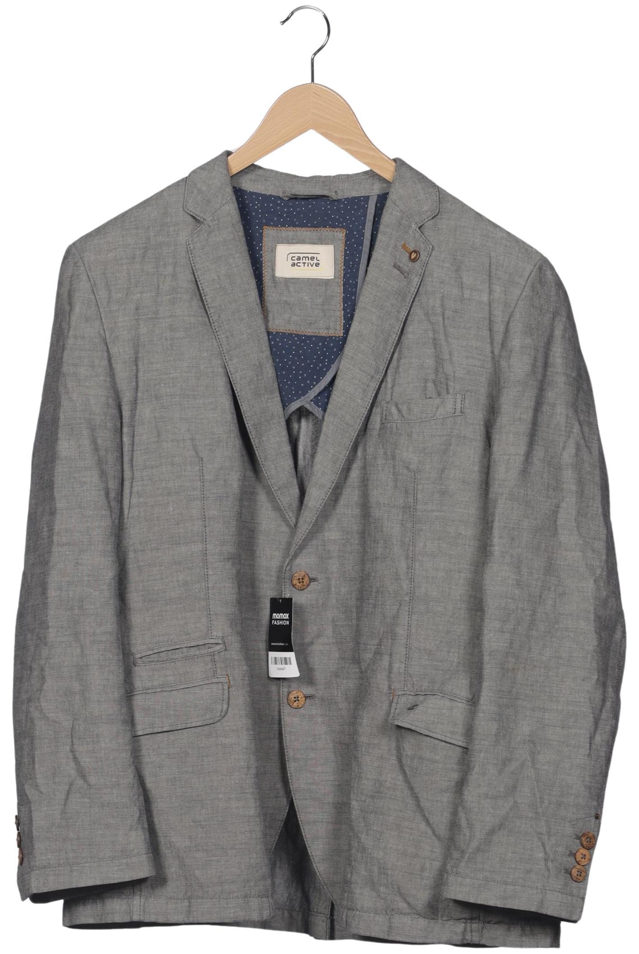 CAMEL ACTIVE Suit Jacket in XXL in Grey: front