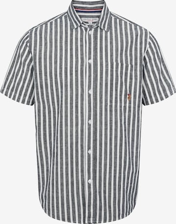 U.S. POLO ASSN. Regular fit Button Up Shirt 'UMMarli' in Blue: front