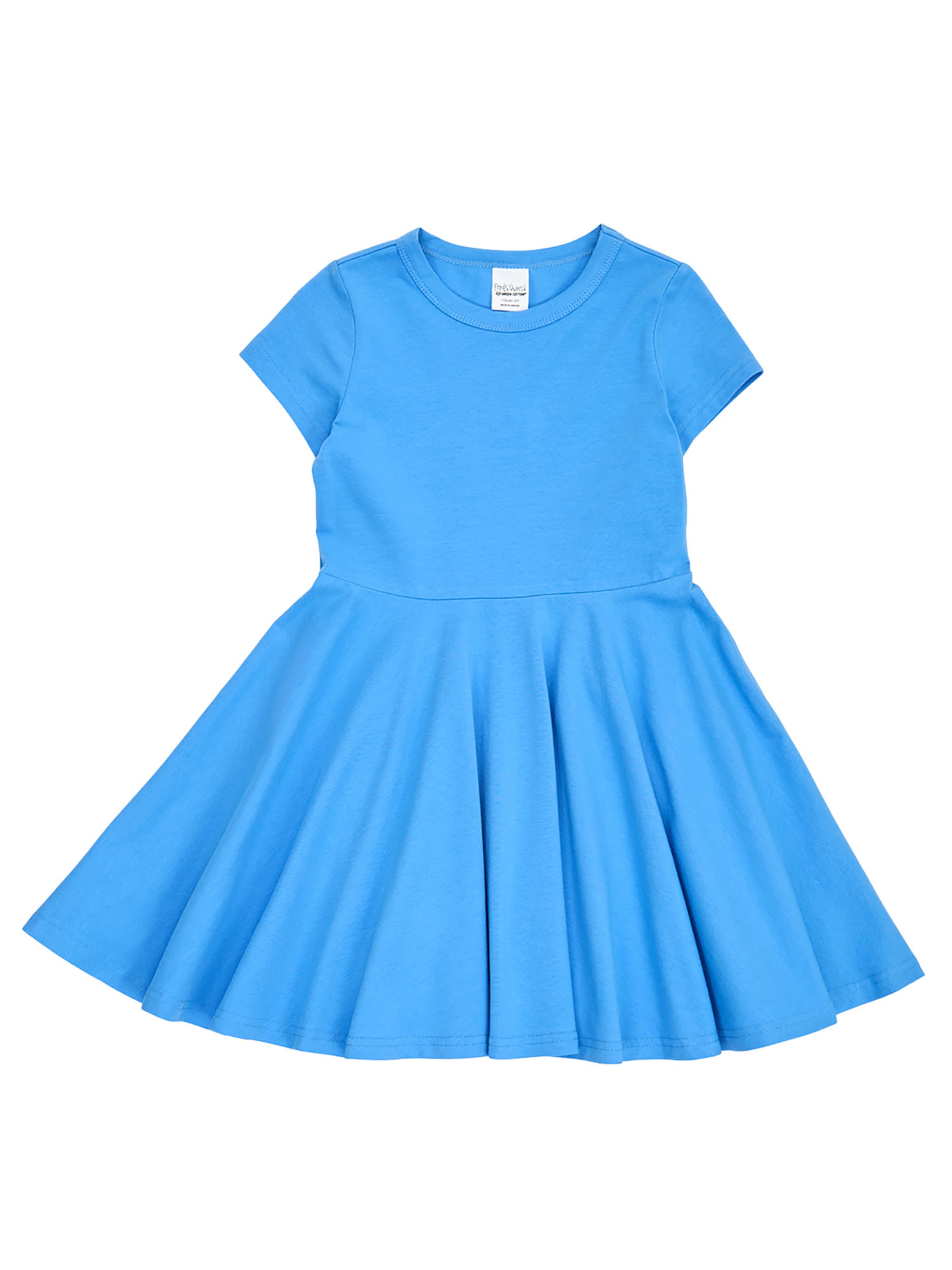 Fred's World by GREEN COTTON - Vestido em azul: frente