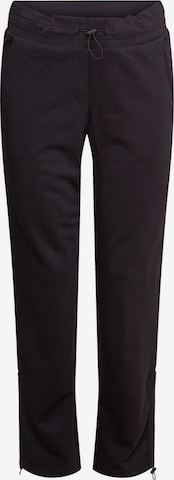 ESPRIT SPORT Sports trousers in Black: front