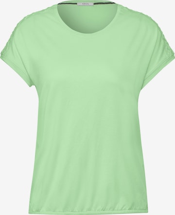 CECIL Shirt in Groen: voorkant