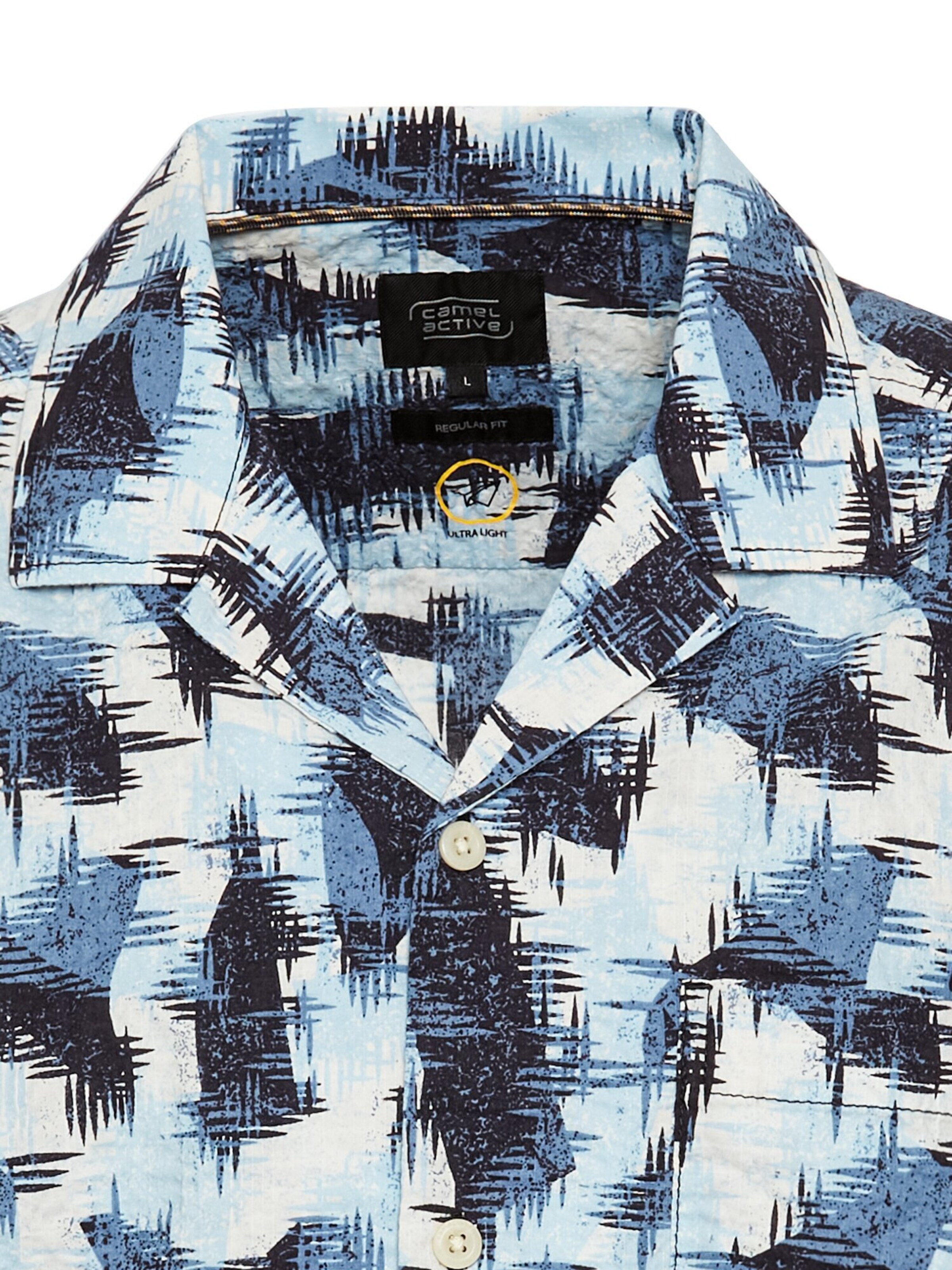 CAMEL ACTIVE Regular fit Button Up Shirt in Blue