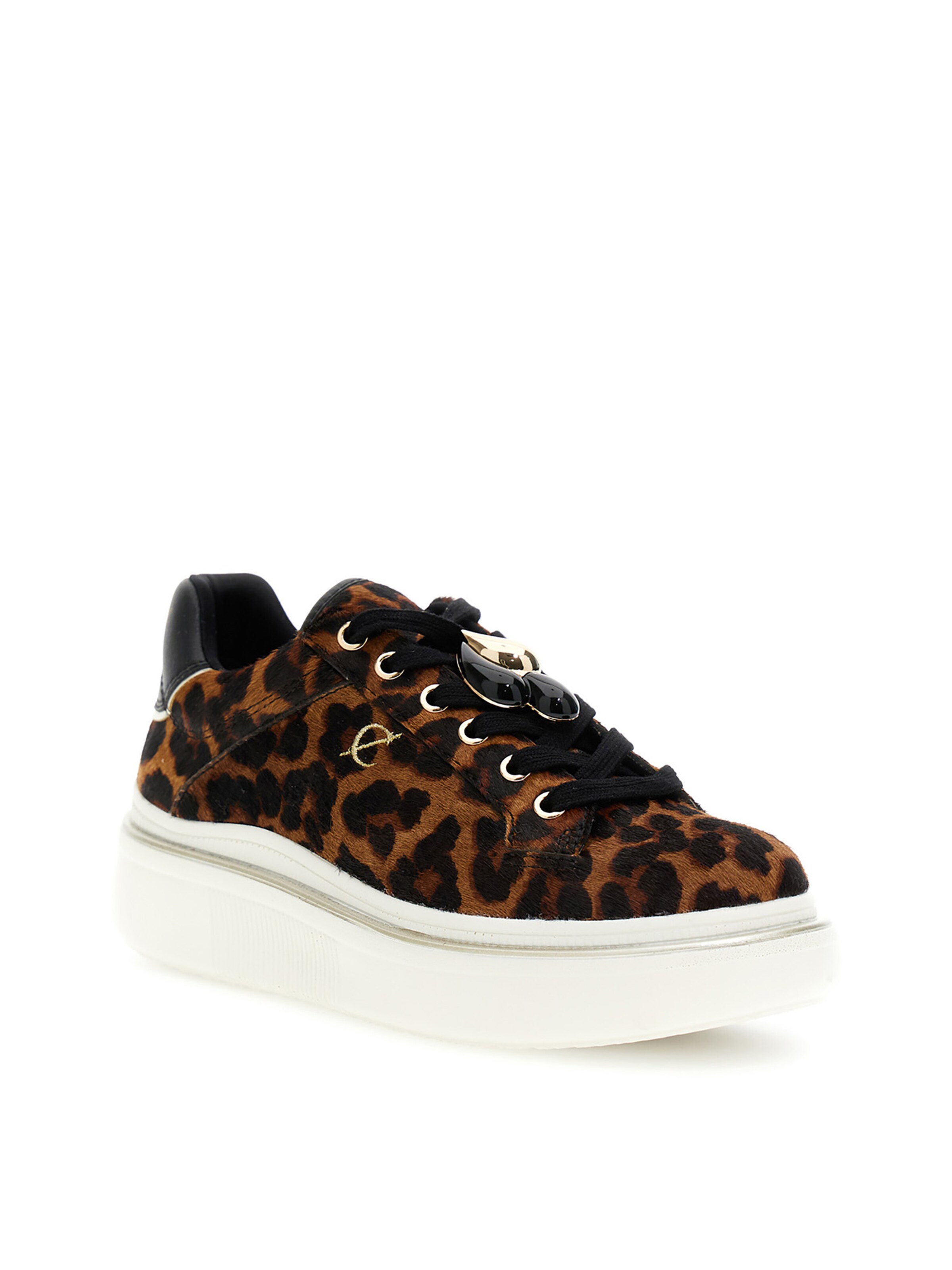 Sneaker bassa di CAFè NOIR in marrone: frontale