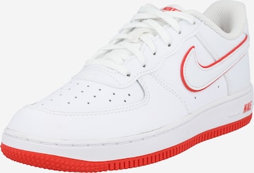 Baskets 'FORCE 1' Nike Sportswear en blanc : devant