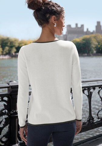 VIVANCE Pullover in Weiß