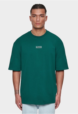 T-Shirt Dropsize en vert : devant