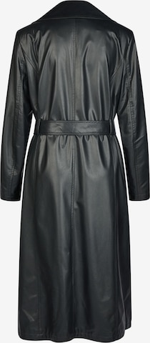 MARC AUREL Between-Seasons Coat in Black