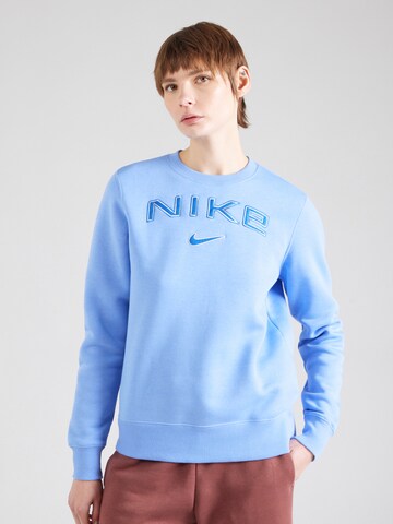Felpa 'Phoenix Fleece' di Nike Sportswear in blu: frontale