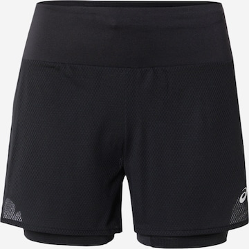 ASICS Regular Sportshorts in Schwarz: predná strana