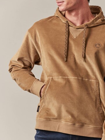 Sweat-shirt 'Duroy' Deeluxe en beige