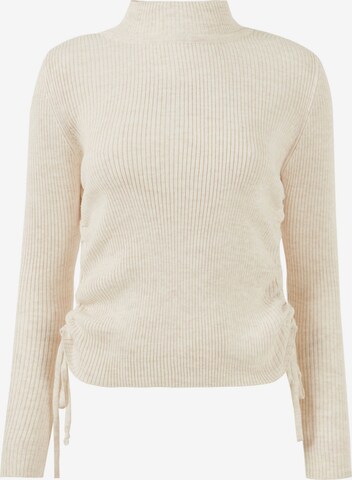 Pull-over LELA en beige : devant