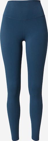 NIKE - Calças de desporto 'ONE' em azul: frente