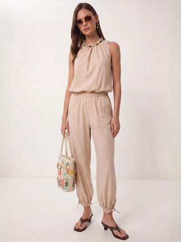 Tenue d'intérieur Happiness İstanbul en beige : devant