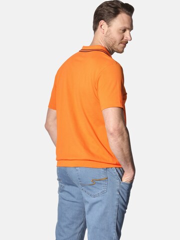 Jan Vanderstorm Shirt 'Hrolfmund' in Oranje