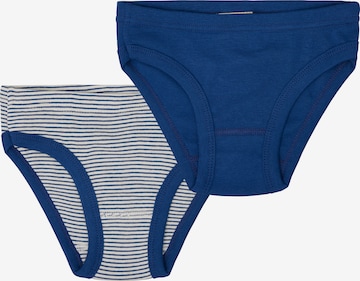 loud + proud Underpants in Blue: front