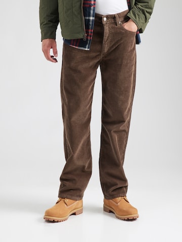 LEVI'S ® Loosefit Broek '565™ Loose Straight' in Bruin: voorkant