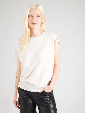 G-STAR Тениска в бежово: отпред