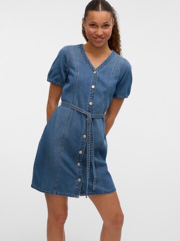VERO MODA Blusekjole 'VMJanet' i blå: forside
