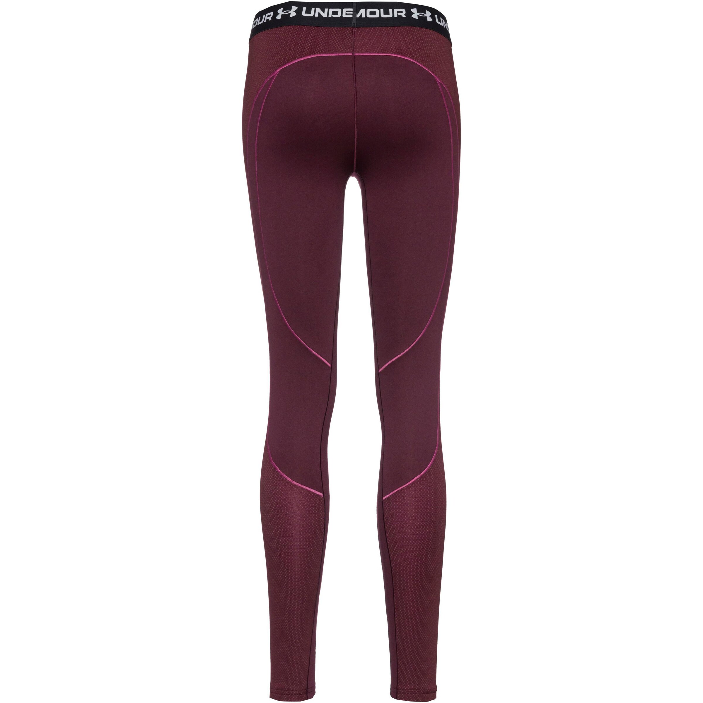 UNDER ARMOUR Skinny Workout Pants in Red