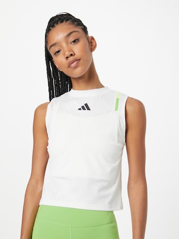 ADIDAS PERFORMANCE Sports Top 'Aeroready Pro ' in White: front