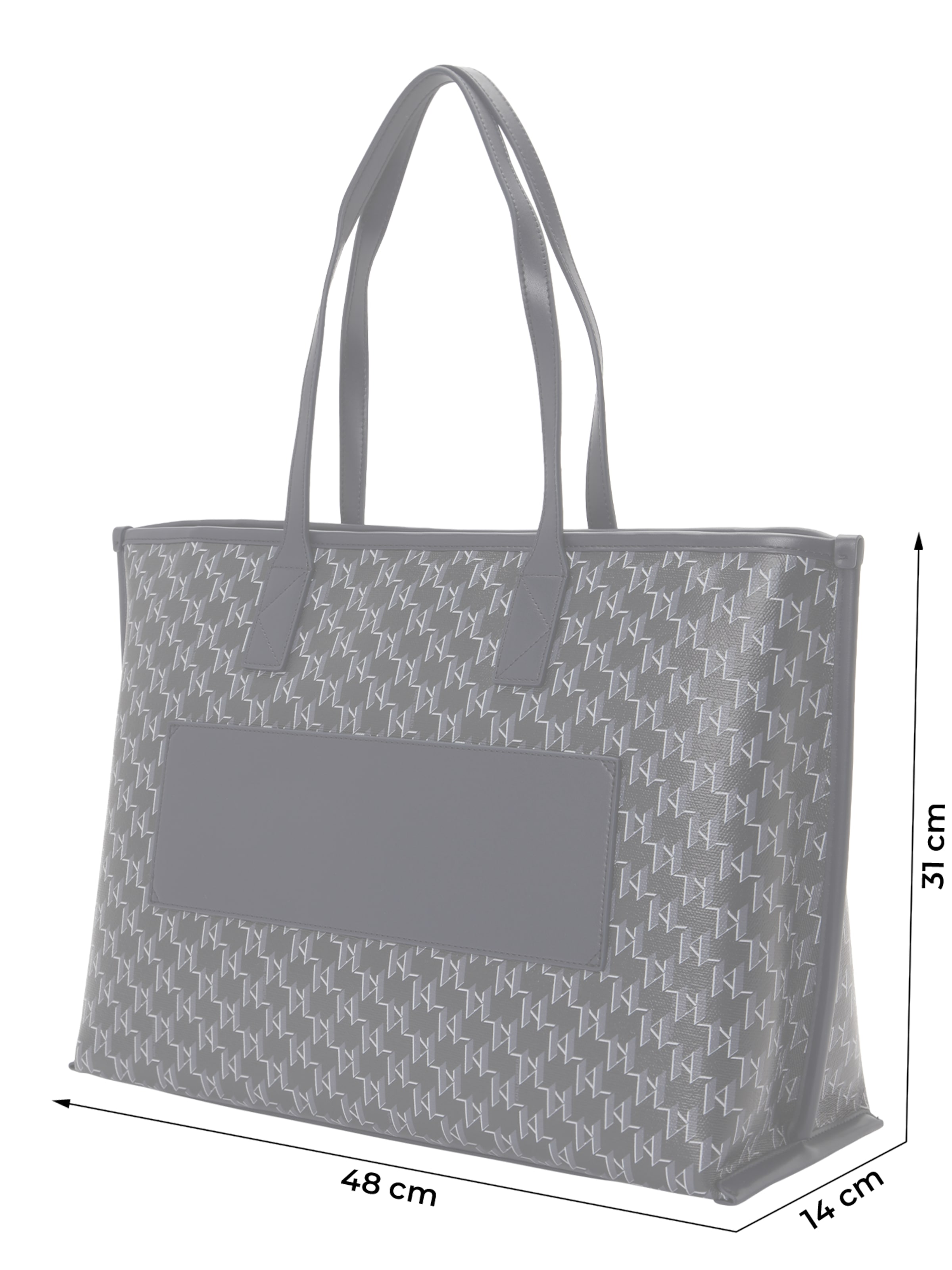 Karl Lagerfeld Shopper 'Voyage' in Blue