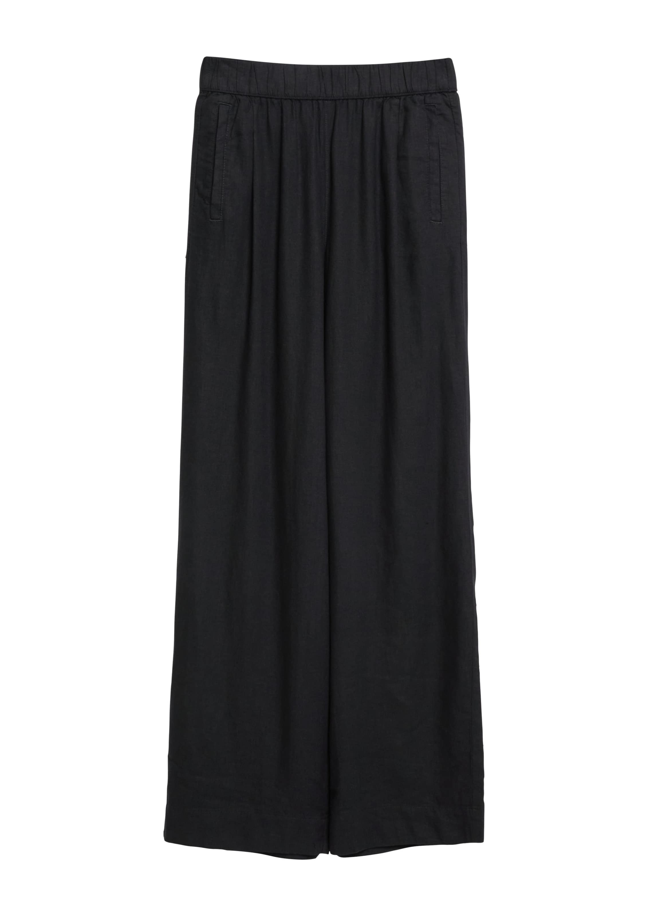 s.Oliver Regular Trousers in Black: front