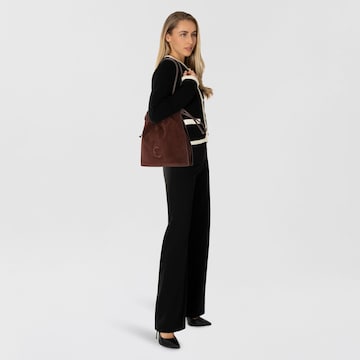 Sac bandoulière 'Dulse' Coccinelle en marron