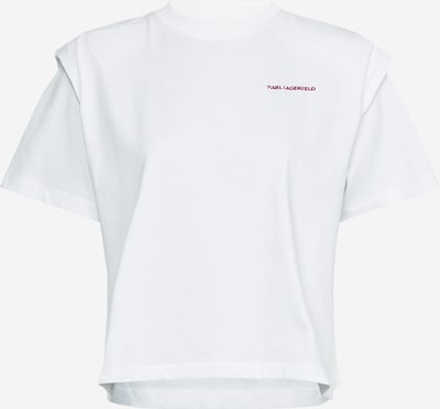 Marškinėliai iš Karl Lagerfeld, spalva – juoda / balta, Prekių apžvalga