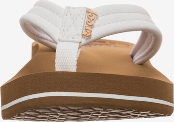 REEF Teenslipper 'Cushion Breeze' in Wit