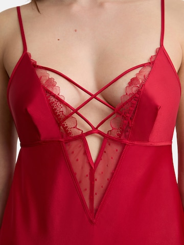 ETAM Negligee 'Minuit' in Red