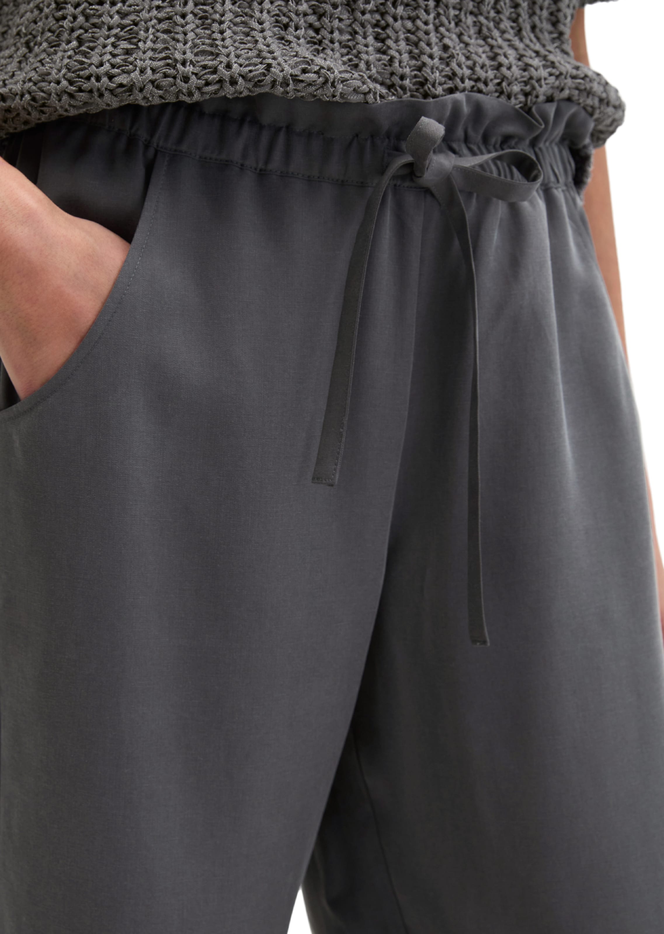 Marc O'Polo Loosefit Hose in Grau